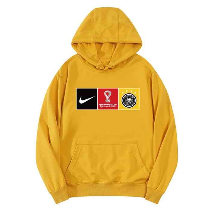 Men's Germany World Cup Soccer Hoodie Yellow