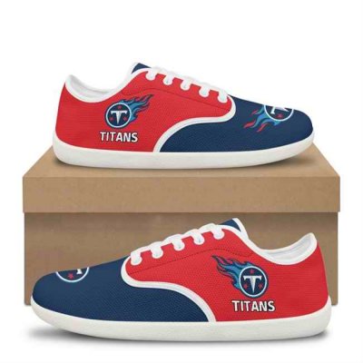 Women's Tennessee Titans Low Top Sneakers/Shoes 001(Pls check description for details)