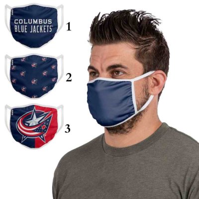 Columbus Blue Jackets Sports Face Mask 001 Filter Pm2.5 (Pls check description for details)