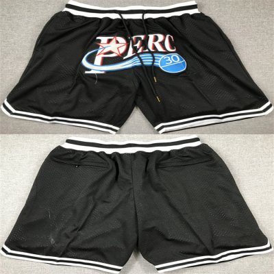 Men's #30 Perc O'Cet Black Basketball Shorts