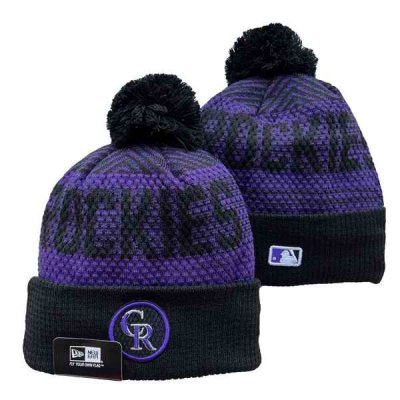 Colorado Rockies Knit Hats 004