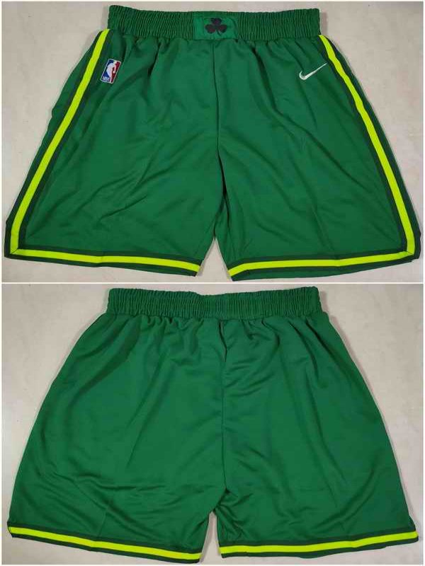 Men's Boston Celtics Green Shorts (Run Small)