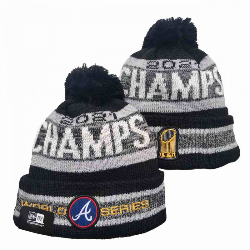 Atlanta Braves 2021 World Series Champions Knit Hat