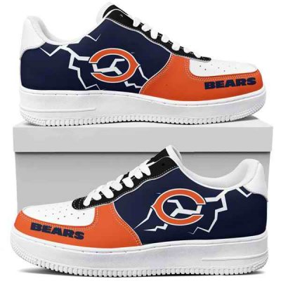 Women's Chicago Bears Air Force 1 Sneakers 001