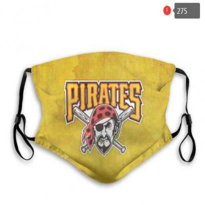 Pittsburgh Pirates Face Mask 002 Filter Pm2.5 (Pls check description for details)