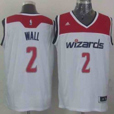 Wizards #2 John Wall White 2012 Revolution 30 Stitched NBA Jersey