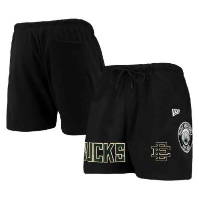 Men's Milwaukee Bucks Pro Black Shorts