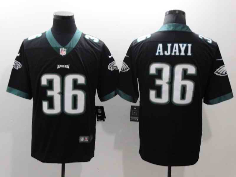 Men's Philadelphia Eagles #36 Jay Ajayi Black Vapor Untouchable Limited Stitched NFL Jersey