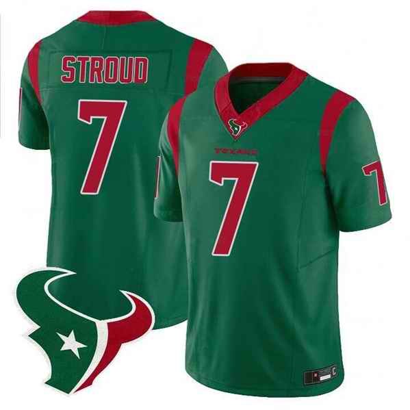 Men's Houston Texans #7 C.J. Stroud Green 2024 F.U.S.E. Mexico Edition Limited Stitched Jersey