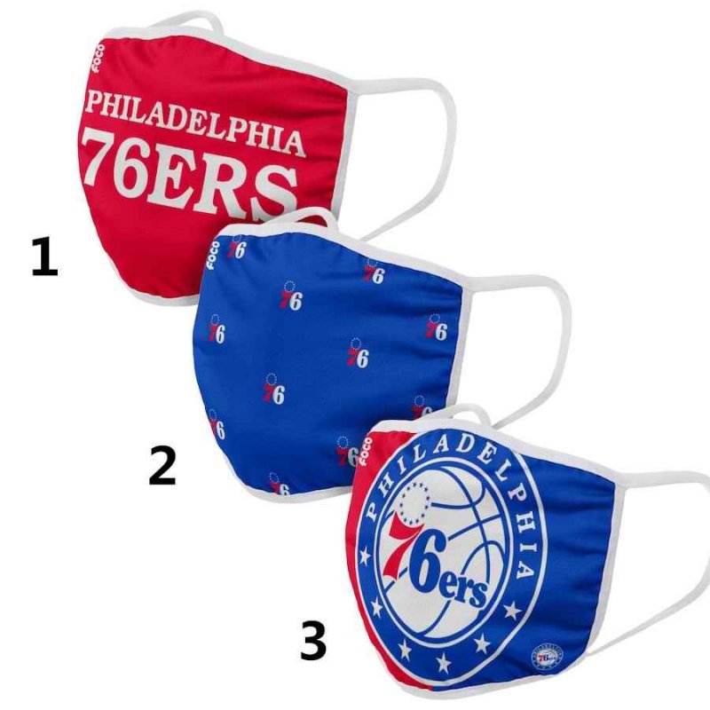 Philadelphia 76ers Sports Face Mask 001 Filter Pm2.5 (Pls check description for details)