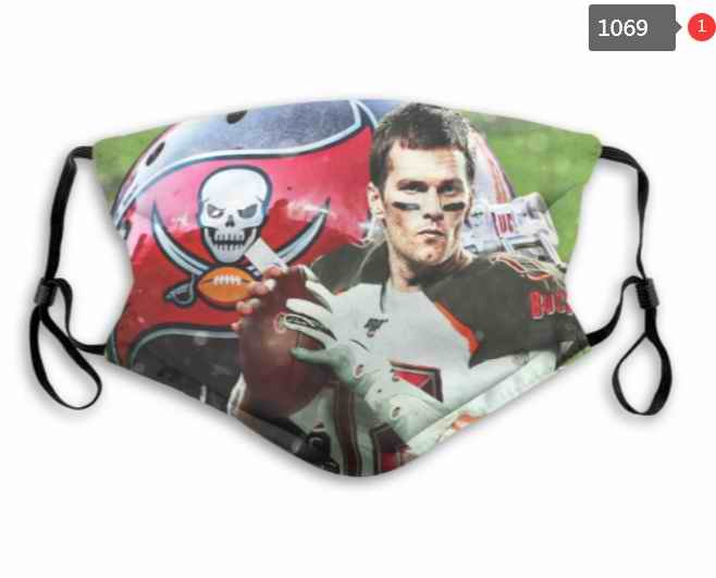 Tampa Bay Buccaneers Face Mask 001 Filter Pm2.5 (Pls check description for details)