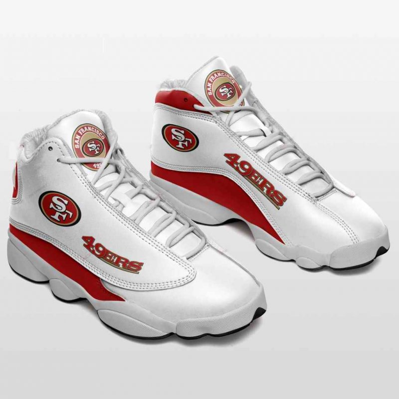 Women's San Francisco 49ers Limited Edition JD13 Sneakers 001