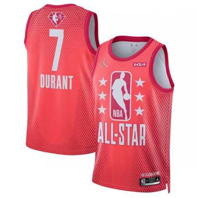 Men's 2022 All-Star #7 Kevin Durant Maroon Stitched Basketball Jersey