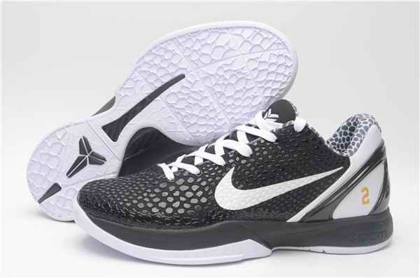 Men's Running Weapon Kobe 6 Black Shoes 065