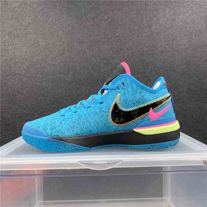 Women's Running weapon LeBron James 20 Blue Shoes 005