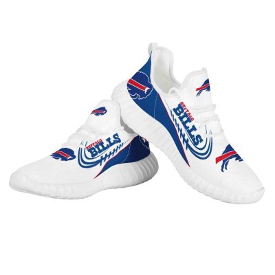 Women's Buffalo Bills Mesh Knit Sneakers/Shoes 009