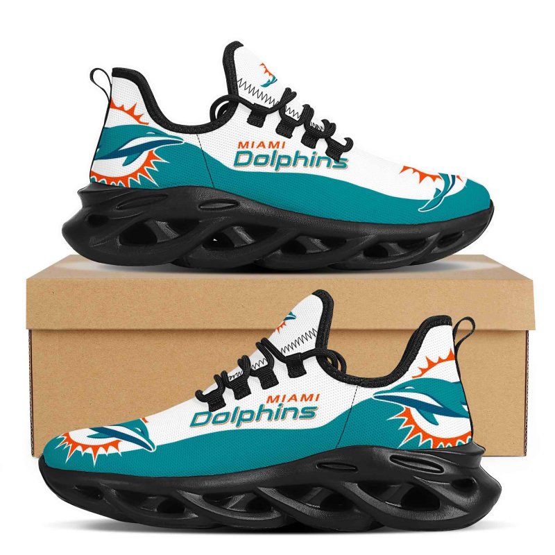 Women's Miami Dolphins Flex Control Sneakers 001