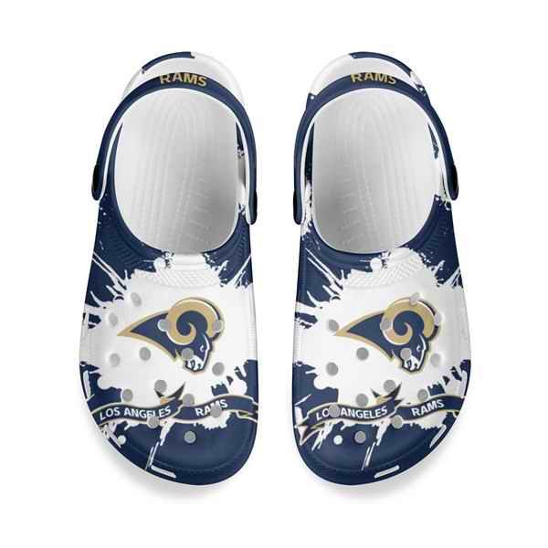 Women's Los Angeles Rams Bayaband Clog Shoes 001