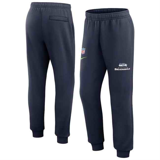 Men's Seattle Seahawks Navy From Tracking Sweatpants