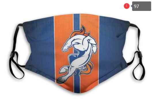 Denver Broncos Face Mask 010 Filter Pm2.5 (Pls check description for details)