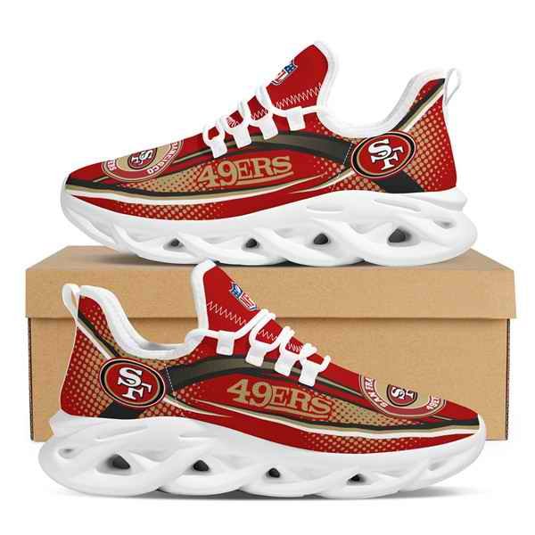 Women's San Francisco 49ers Flex Control Sneakers 0013