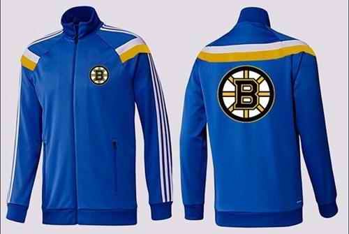 NHL Boston Bruins Zip Jackets Blue-3