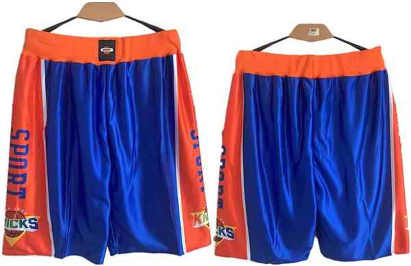 New Yok Knicks Blue Shorts (Run Small)