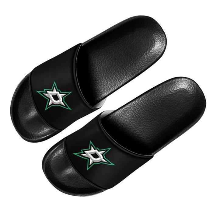 Men's Dallas Stars Flip Flops 002