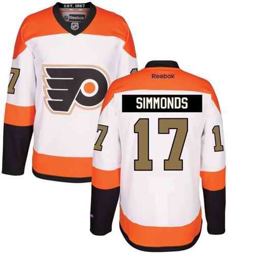 Flyers #17 Wayne Simmonds White 3rd Stitched Youth NHL Jersey