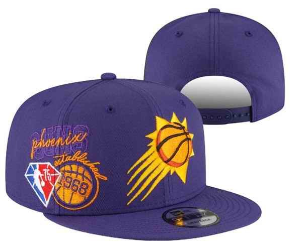 Phoenix Suns Stitched Snapback 75th Anniversary Hats 005