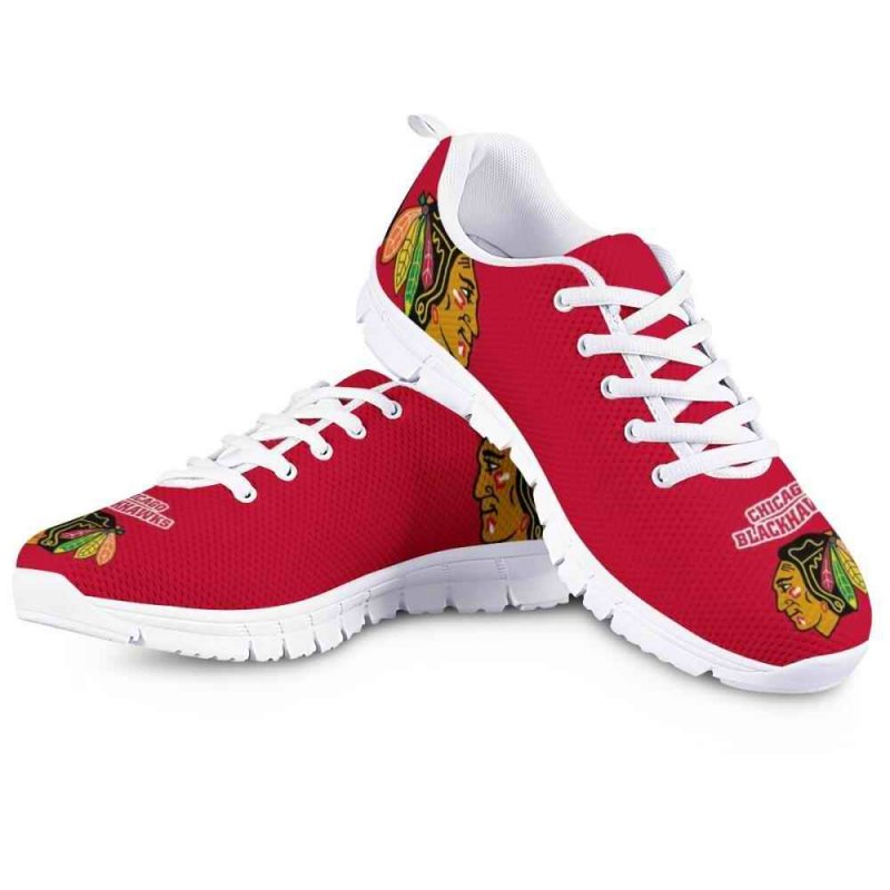 Men's Chicago Blackhawks AQ Running Shoes 001 NHL017BAQ