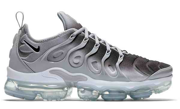 Men's Air VaporMax Plus 2022 Wolf Gray Black Shoes 010