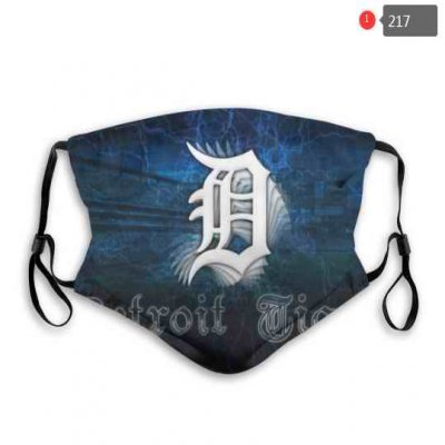 Detroit Tigers Face Mask 001 Filter Pm2.5 (Pls check description for details)