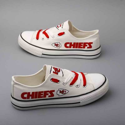 NFL Kansas City Chiefs Repeat Print Low Top Sneakers 003