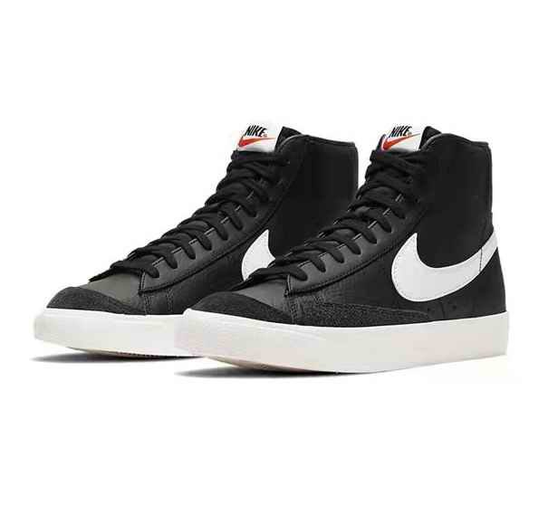 Men's Blazer Mid Black Shoes 059