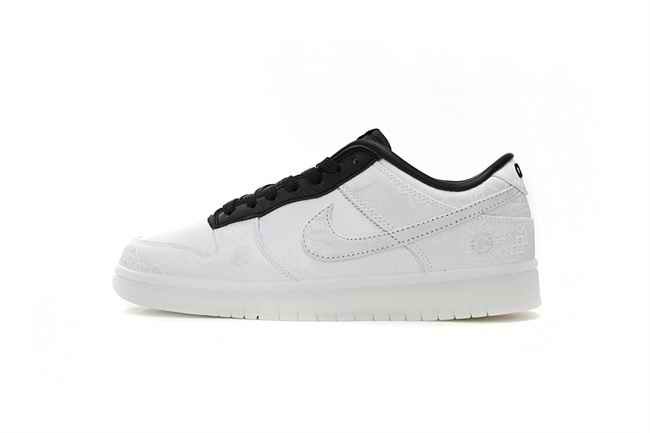 Men's Dunk Low White Shoes 0401