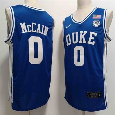 Men's Duke Blue Devils Active Player Custom Blue Stitched Basketball Jersey