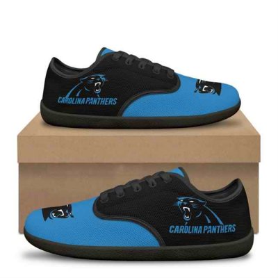 Men's Carolina Panthers Low Top Sneakers/Shoes 001 (Pls check description for details)