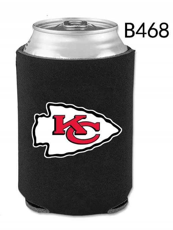 Kansas City Chiefs Black Can Coolers B468