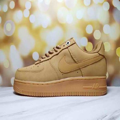 Men's Air Force 1 Low Brown Shoes 0214