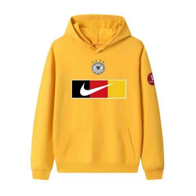 Men's Germany World Cup Soccer Hoodie Yellow 001