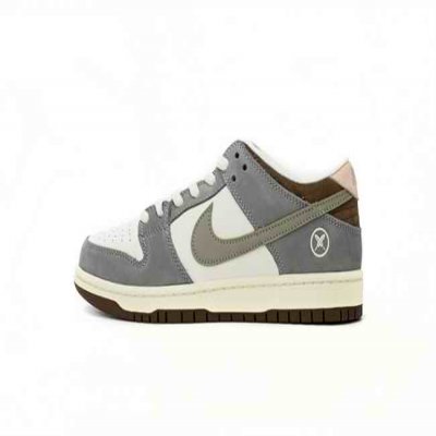 Men's Dunk Low Grey/White Shoes 0443