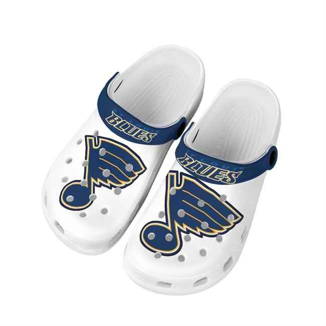 Men's St. Louis Blues Bayaband Clog Shoes