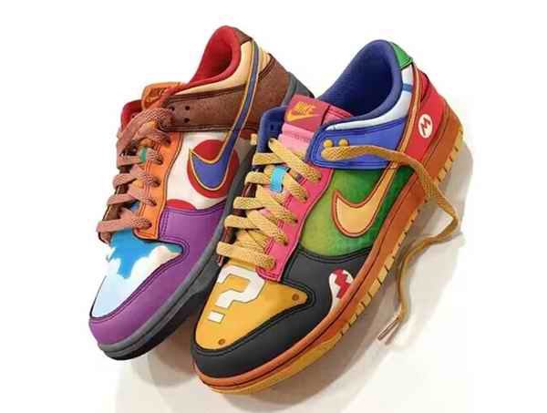 Men's Dunk Low 'What the Super Mario' Shoes 0270