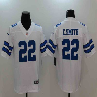 Men's Dallas Cowboys #22 Emmitt Smith White Vapor Untouchable Player Limited Jersey