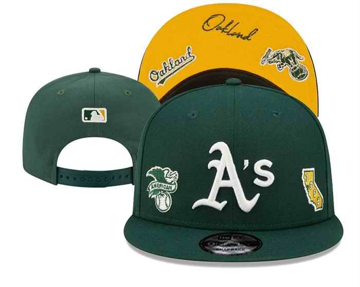 Oakland Athletics 2024 Stitched Snapback Hats 002