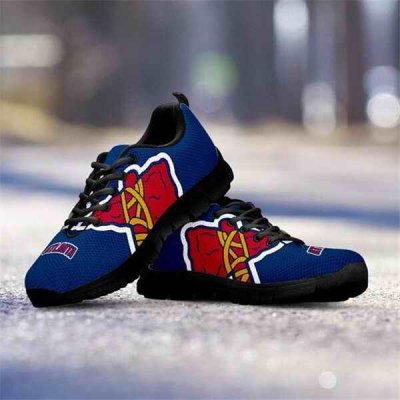 Women's Atlanta Braves AQ Running Shoes 001