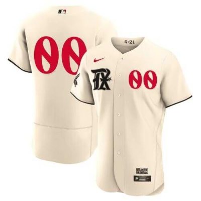 Youth  Texas Rangers Customized Cream 2023 City Connect Stitched Baseball Jersey