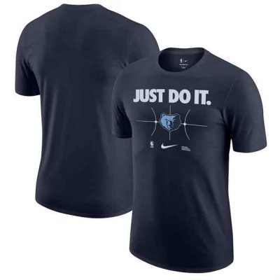 Men's Memphis Grizzlies Navy Just Do It T-Shirt