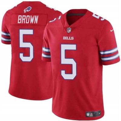 Youth Buffalo Bills #5 Anthony Brown Red Vapor Untouchable Limited Stitched Jersey